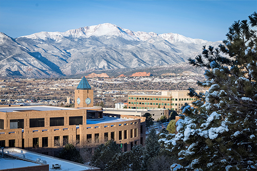 UCCS campus panoramic